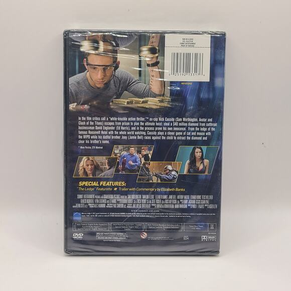 Man on a Ledge (DVD, 2012) new sealed - Picture 2 of 2
